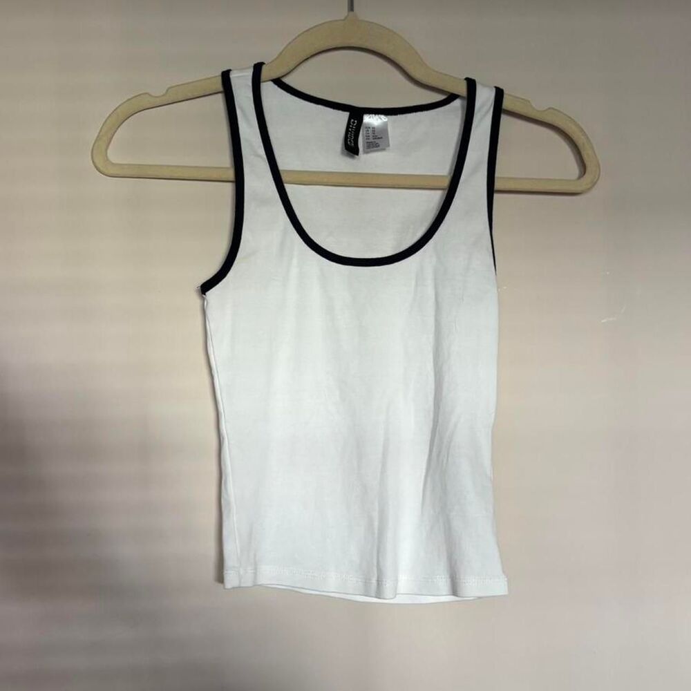 H&m Women's White Vest